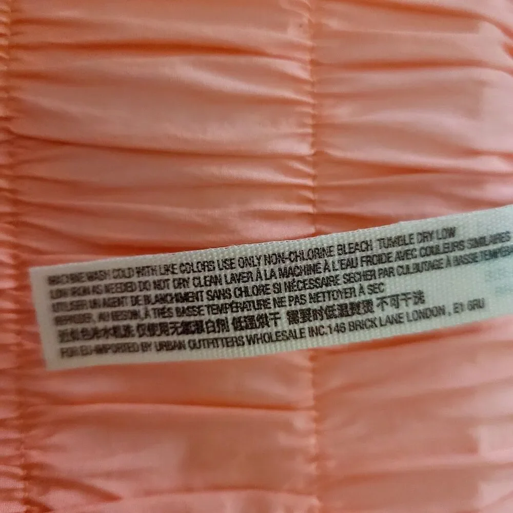 NWOT Free People Movement The Way Home Jogger Pant S Orange Nylon Pull-On Pocket
